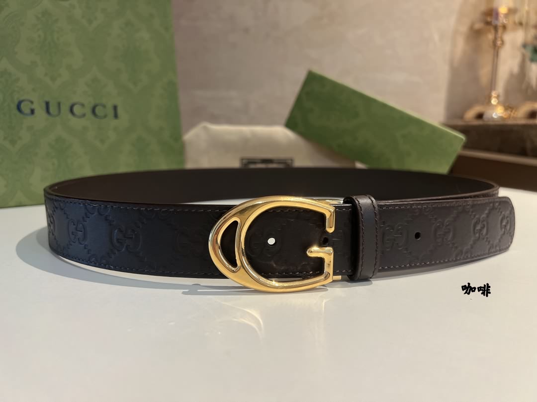 Gucci古馳G字金屬夾扣