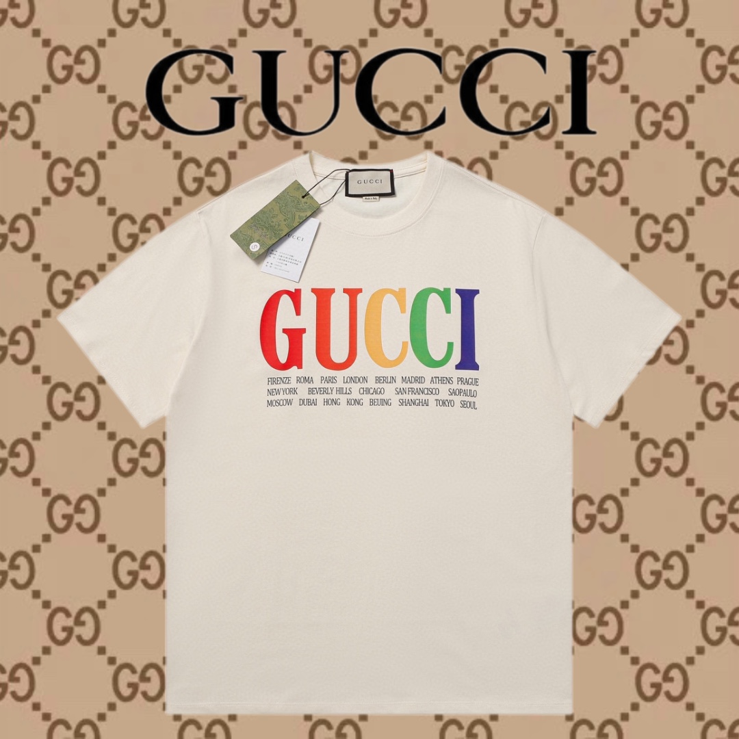 Gucci 彩色字母