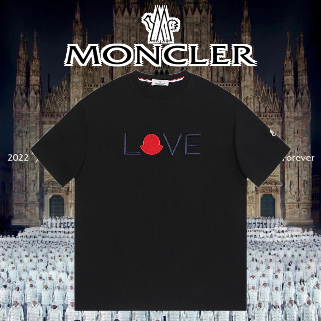 Mon*cler 蒙口 2023新款上市 專櫃系列純棉T恤