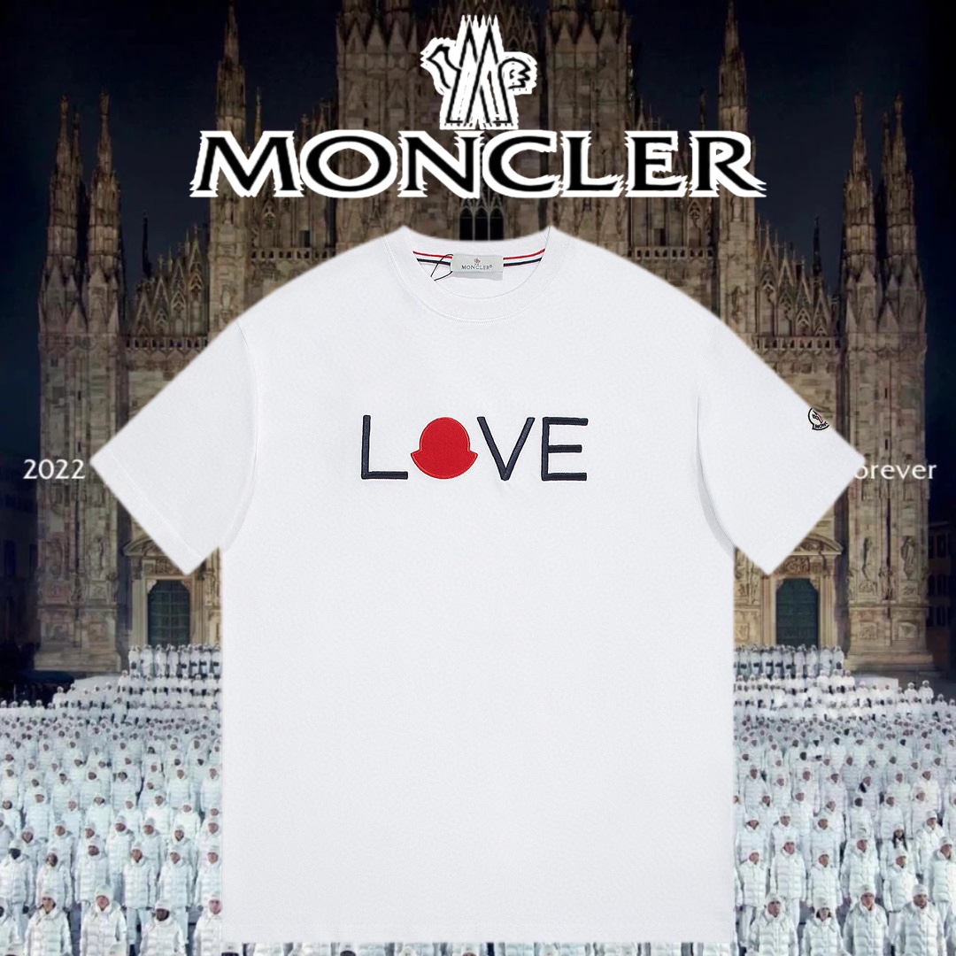 Mon*cler 蒙口 2023新款上市 專櫃系列純棉T恤