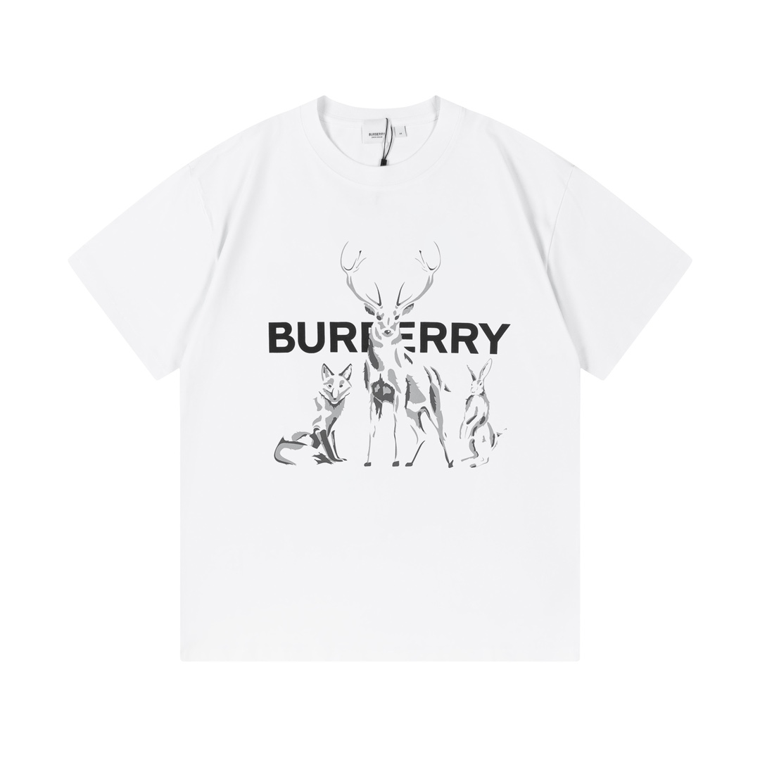 BURBERRY 巴寶莉 Logo標識戰馬印花 精緻升級