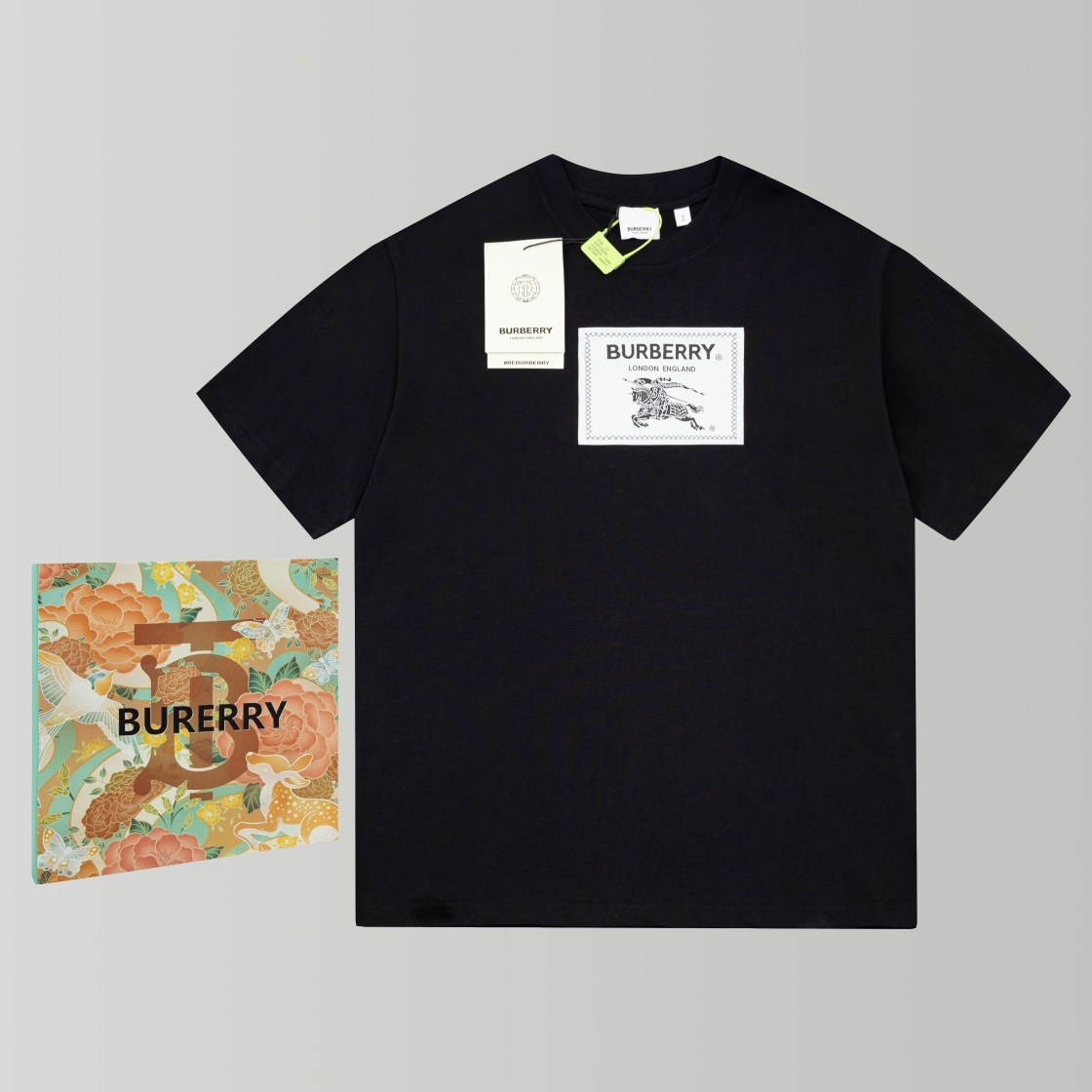 Burberry/巴寶莉 23SS標誌燙印T恤短袖