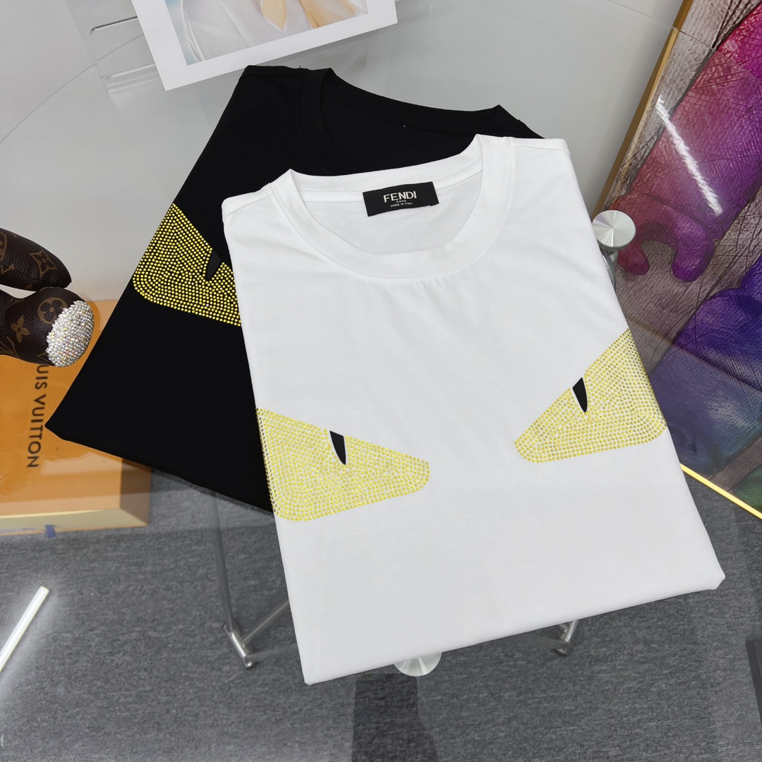 【芬迪】2023Ss高端短袖T恤