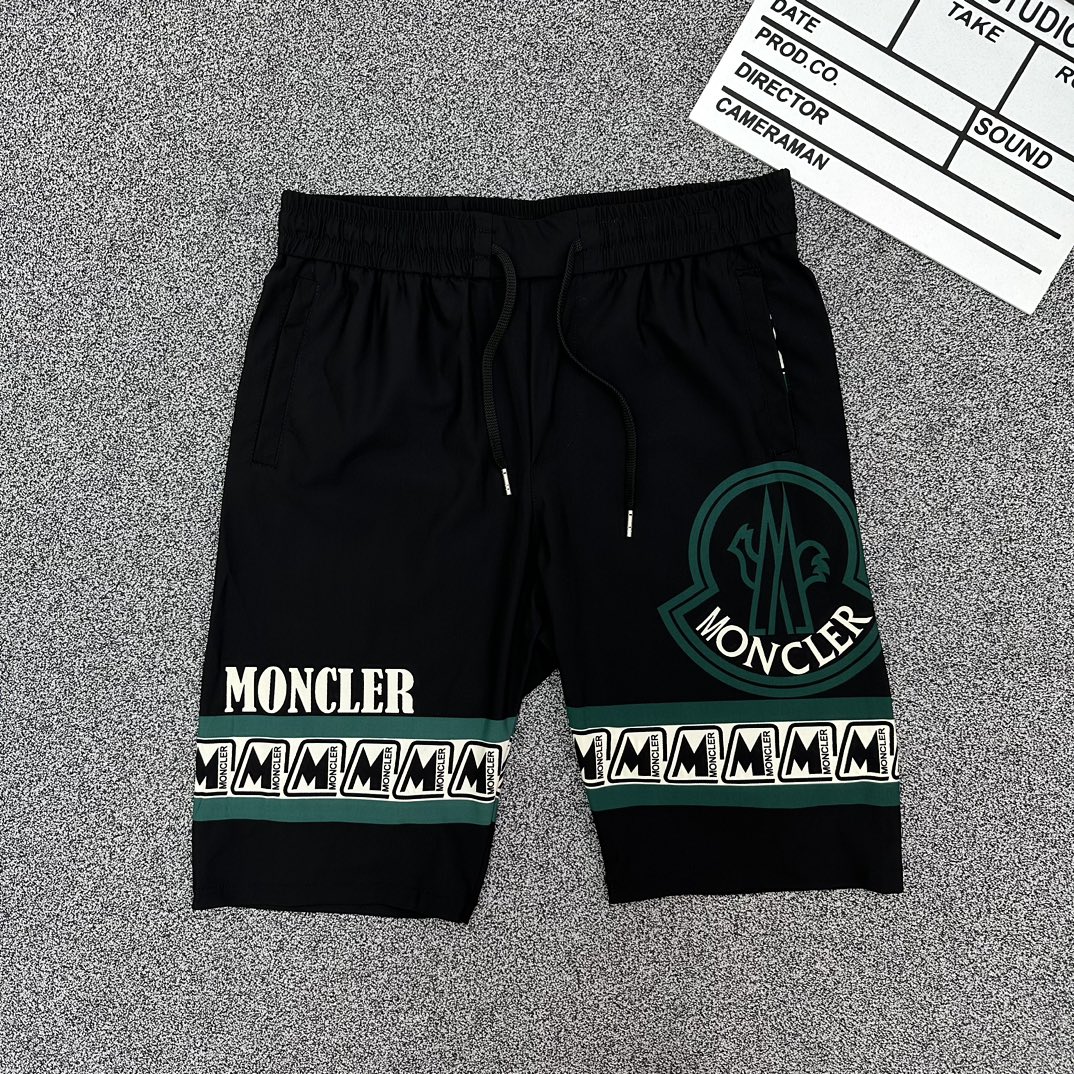 【Moncler】蒙口：2023夏季新款男士休閒短褲