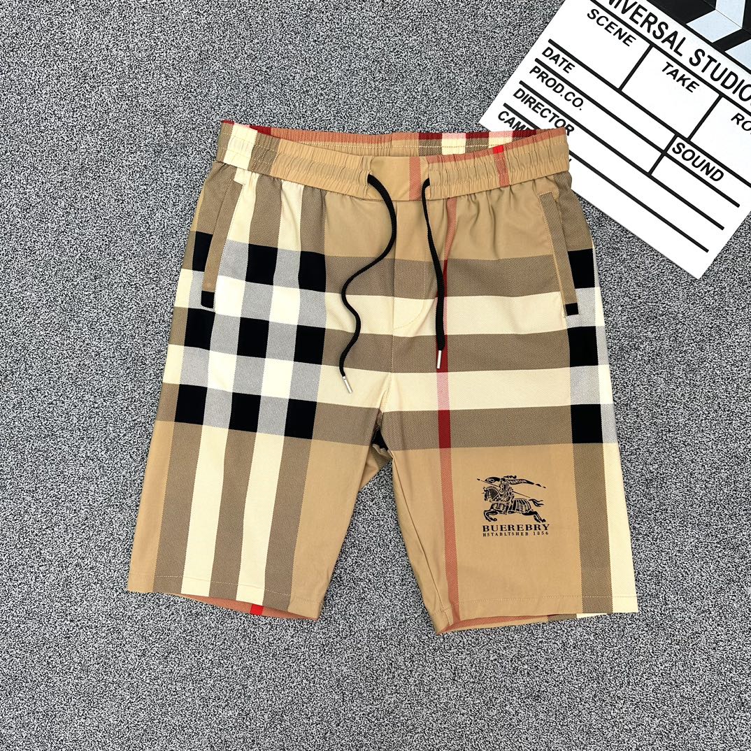 【BBR】巴寶莉：2023夏季新款男士休閒短褲