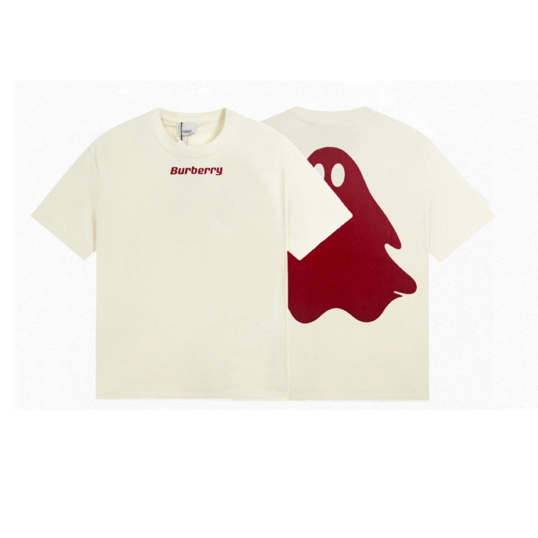 Burberry 巴寶莉限定款紅鬼幽靈短袖T恤