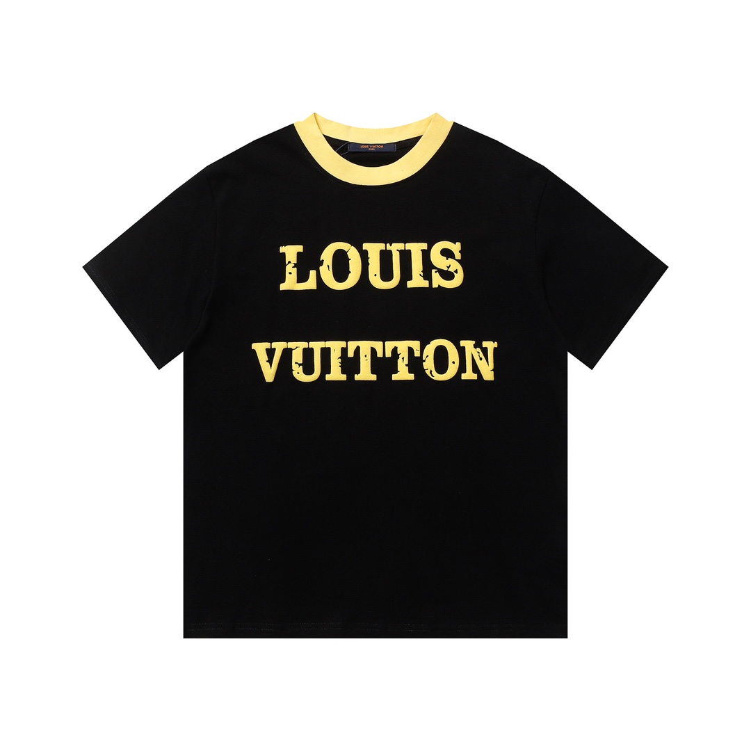 Louis Vuitton/路易威登限定款立體印花短袖T恤