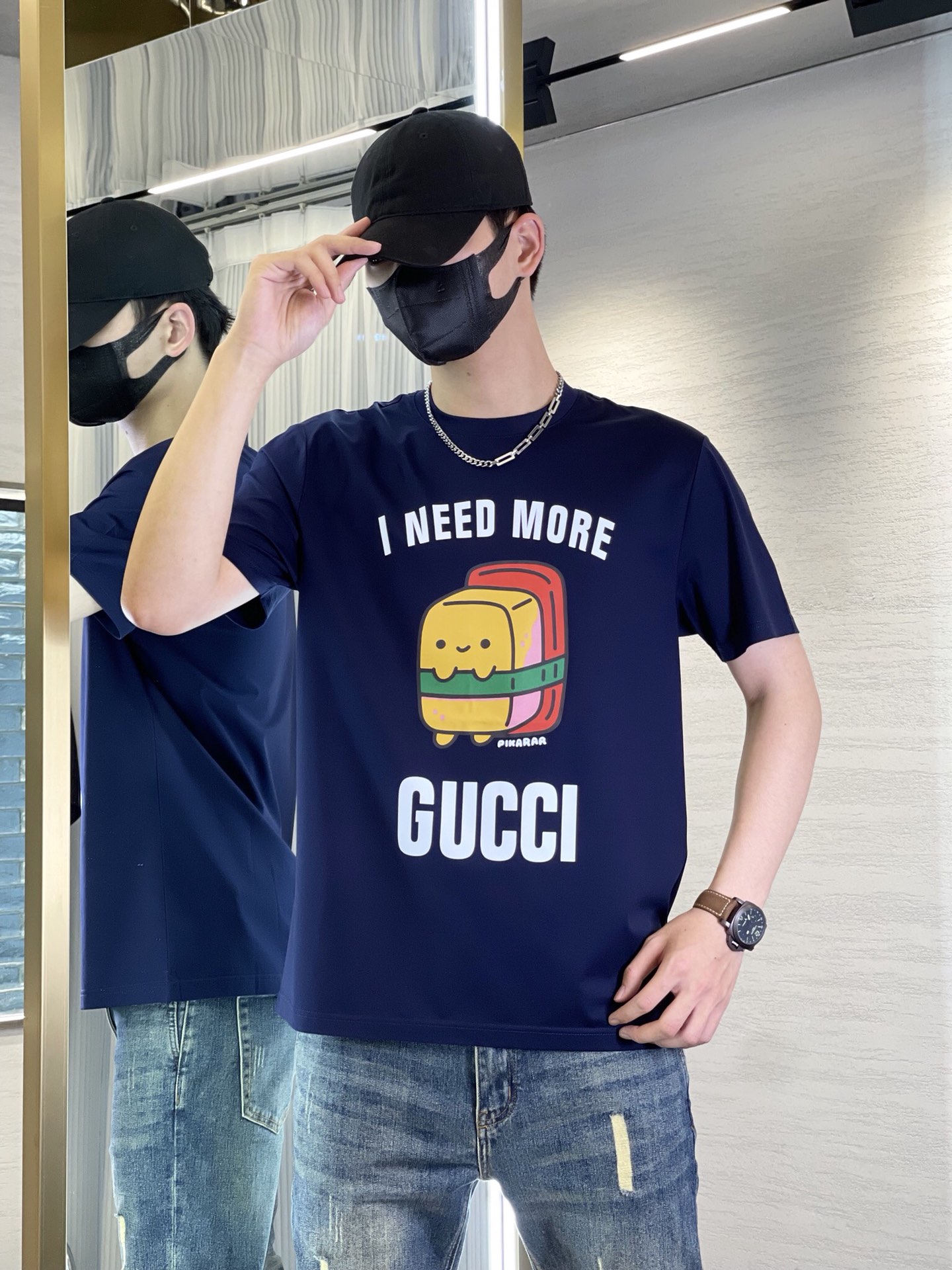 GUCC*2023新品短袖T恤