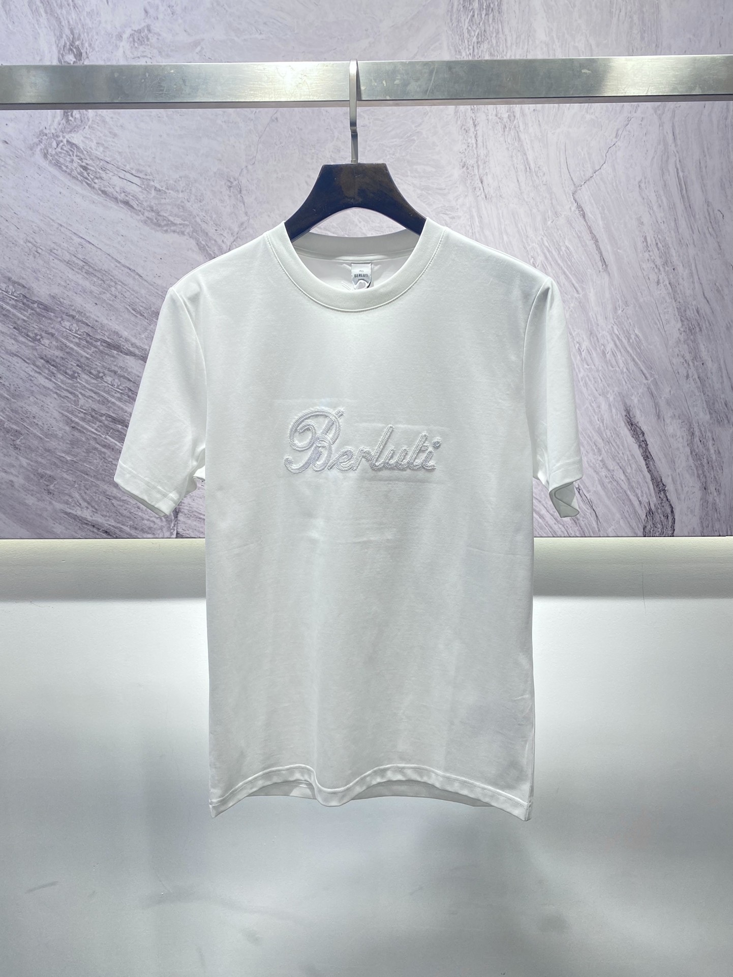 Buluti23/ss 新款品牌字母Logo刺繡短袖T恤