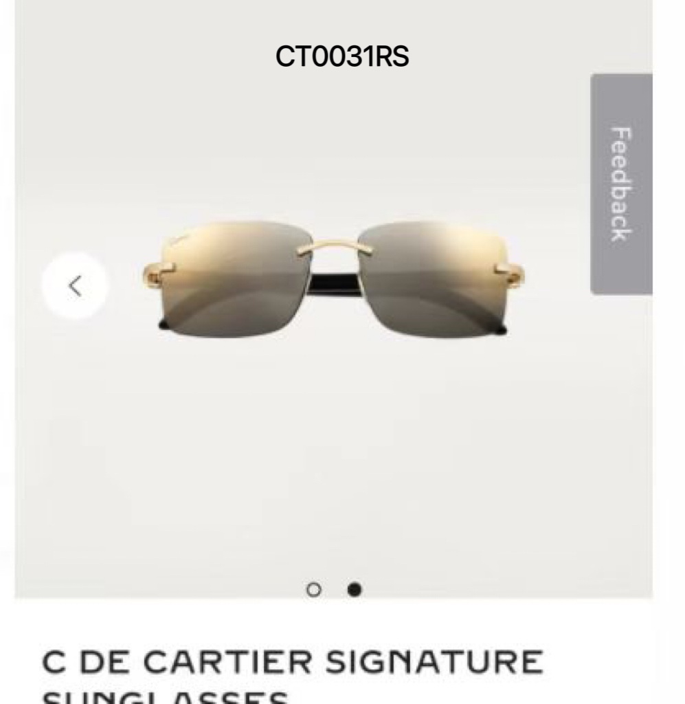 原單Cartier太陽鏡