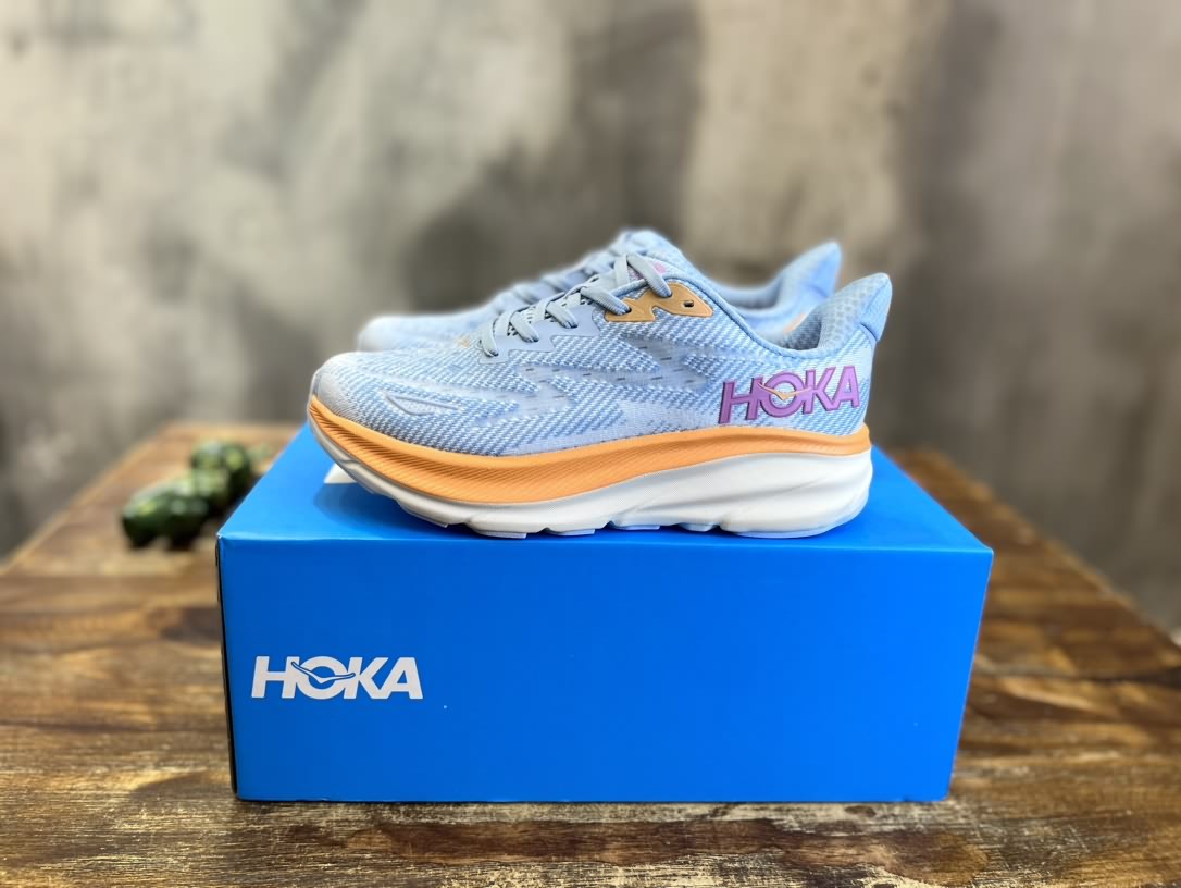 純原HOKA ONE ONE男馬赫競速型公路跑鞋BONDI7輕便減震透氣訓練運動鞋