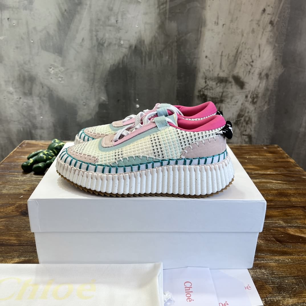 2023春夏chloe Nama sneaker彩虹系列運動鞋