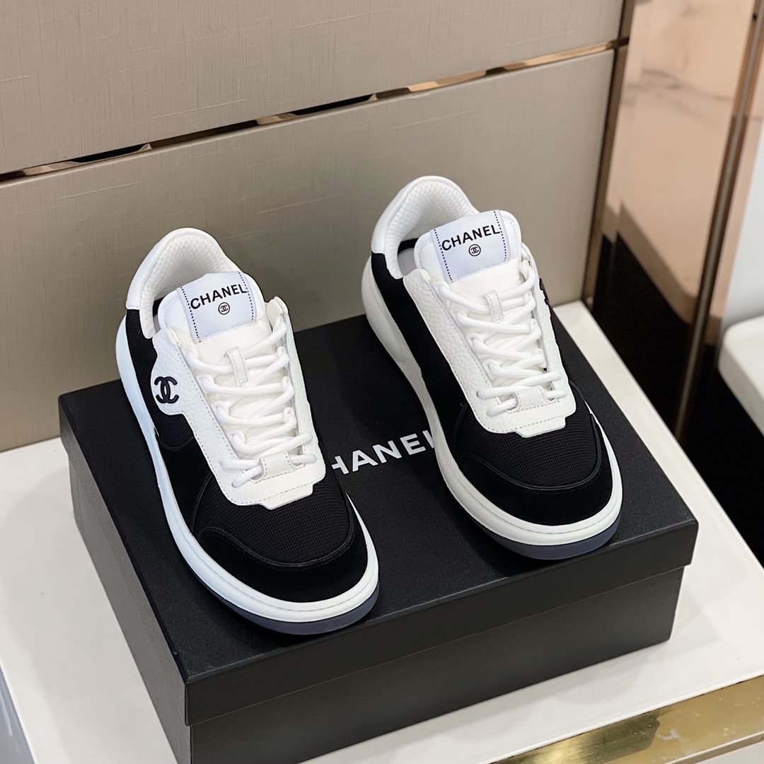Chanel小香新款休閒男款運動鞋