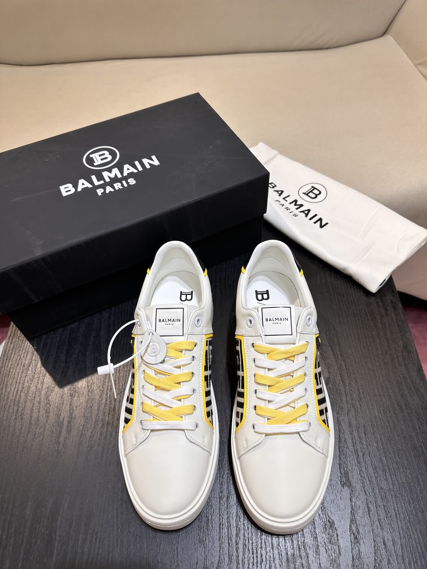 Balmain B-Court 低幫運動鞋