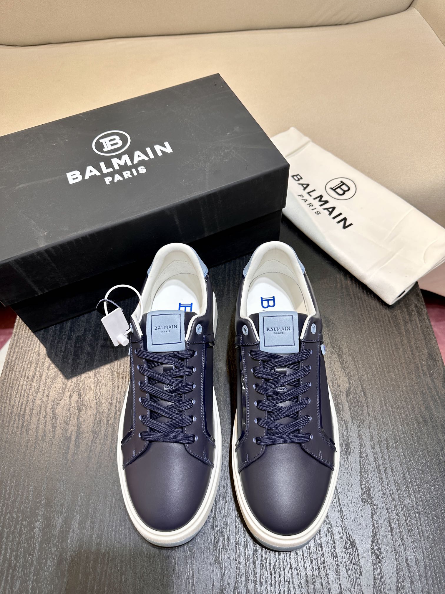 Balmain B-Court 低幫運動鞋