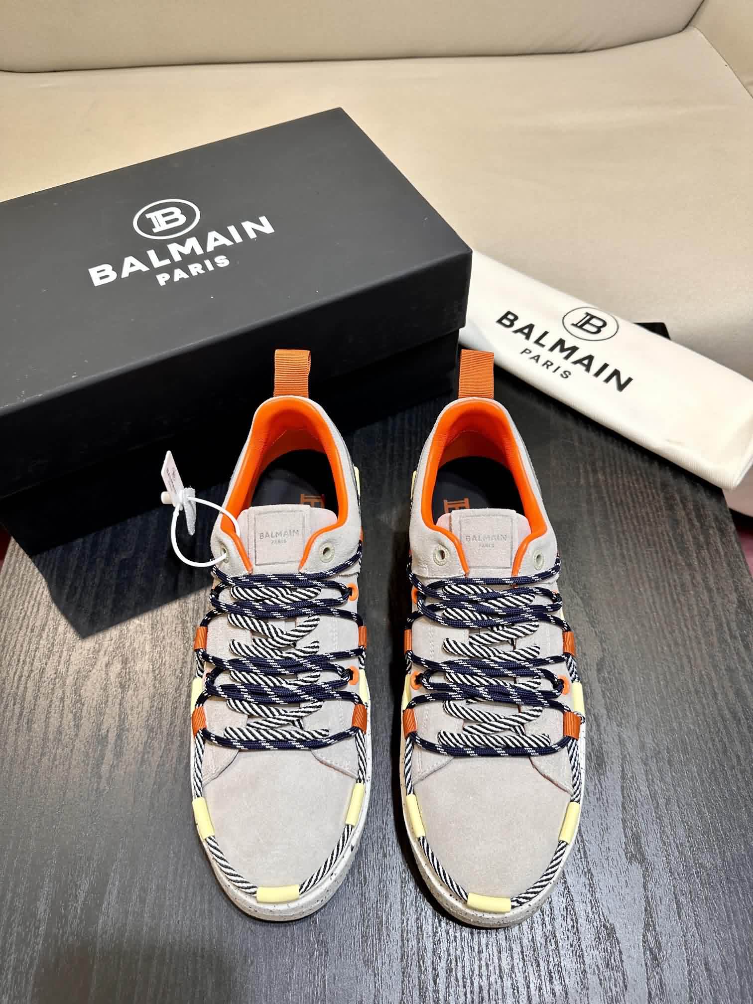 Balmain B-Court 系帶運動鞋