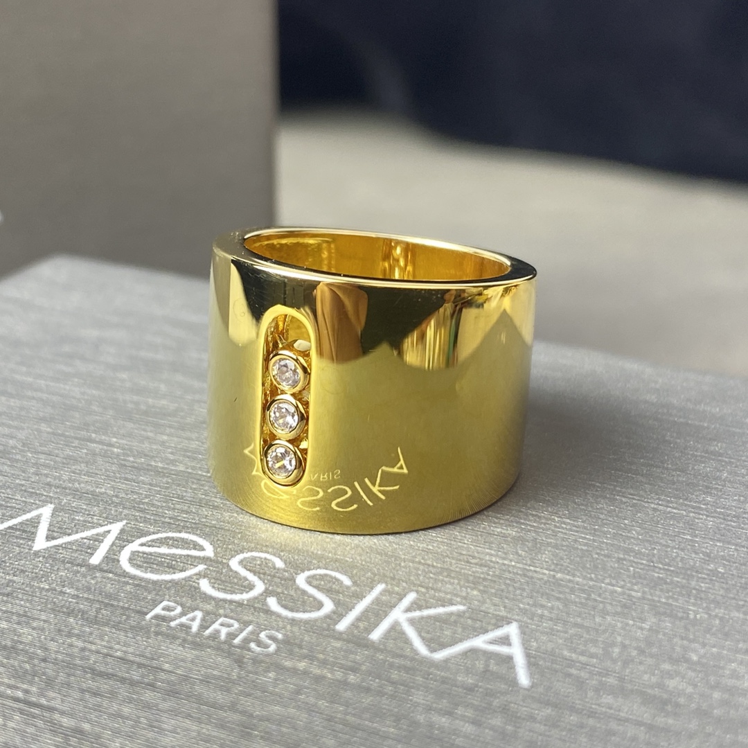 Messika 大牌 梅西卡滿鑽戒指