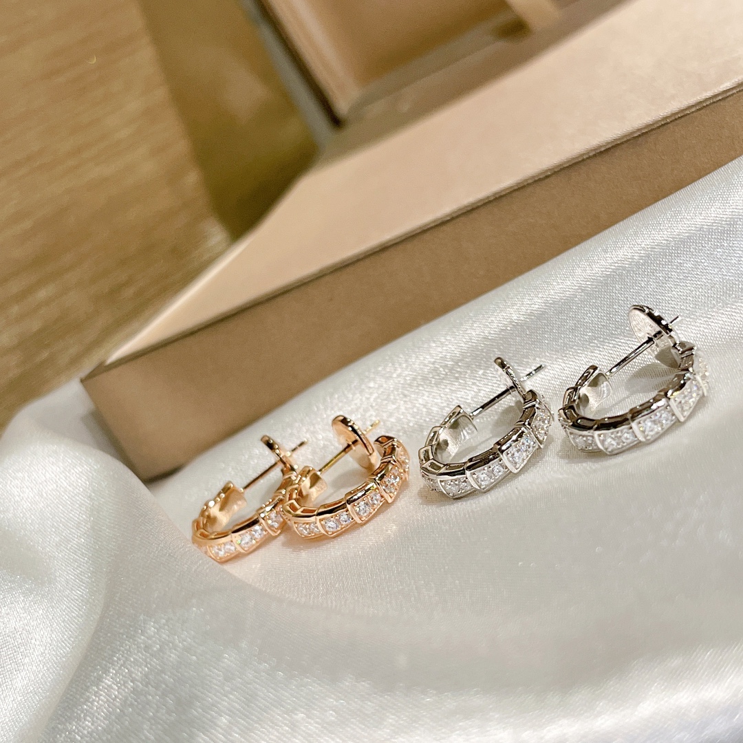 Bvlgari 寶格麗 Serpenti蛇系列 耳釘